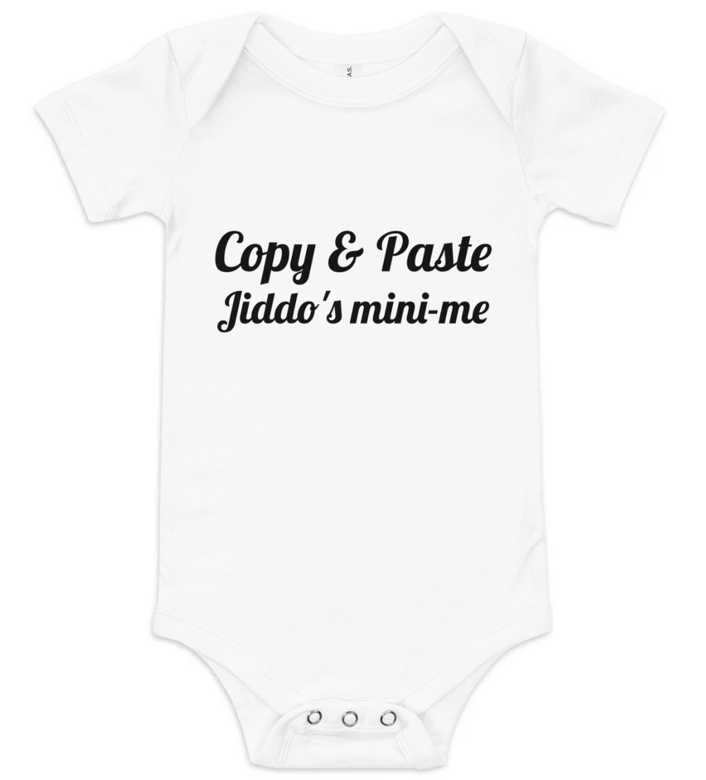 Baby Onesie - Copy & Paste Jiddo's Mini-Me