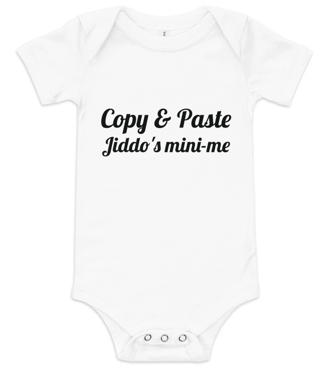 Baby Onesie - Copy & Paste Jiddo's Mini-Me